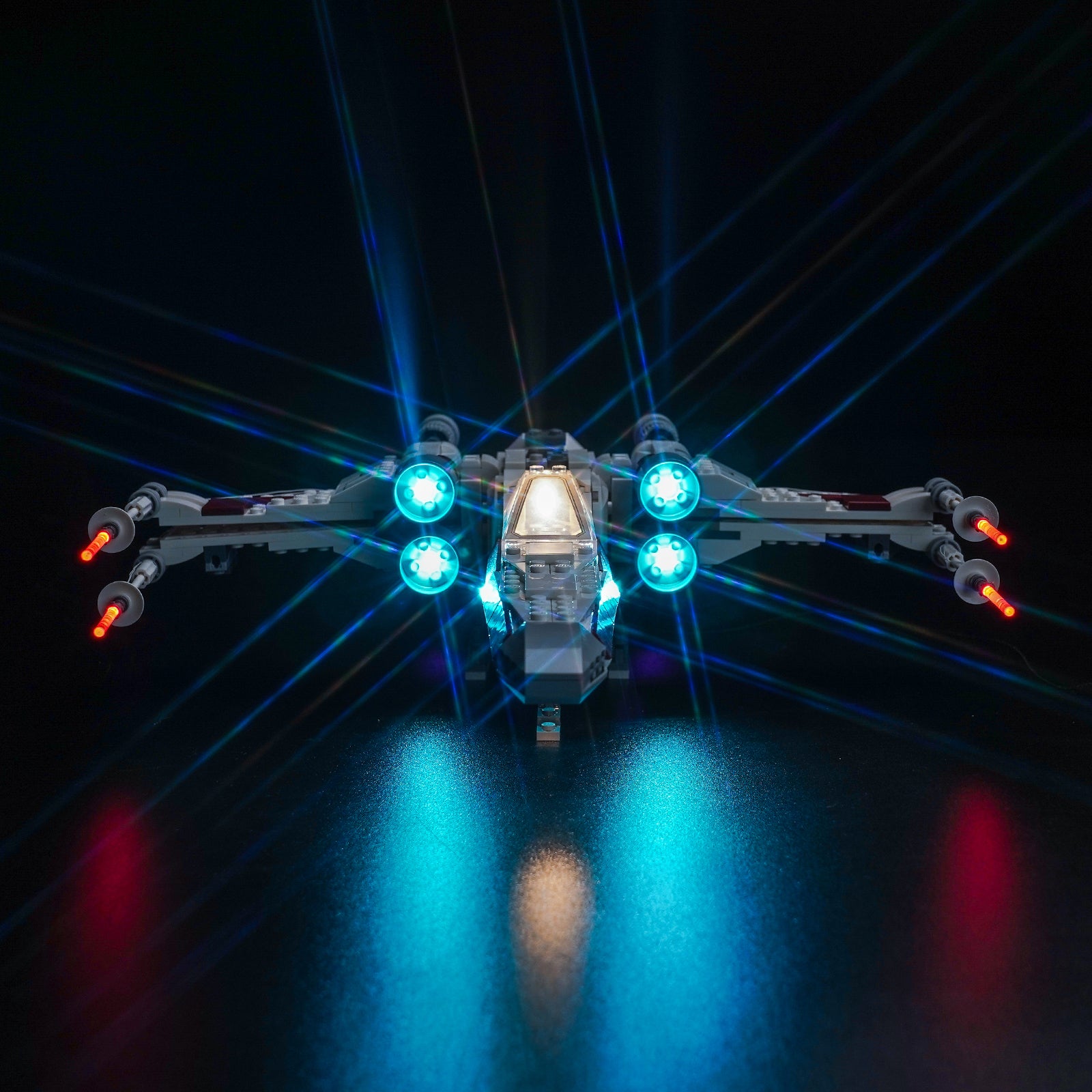 BrickBling Light Kit for LEGO Star Wars TIE Fighter & X-Wing Mash-up 75393