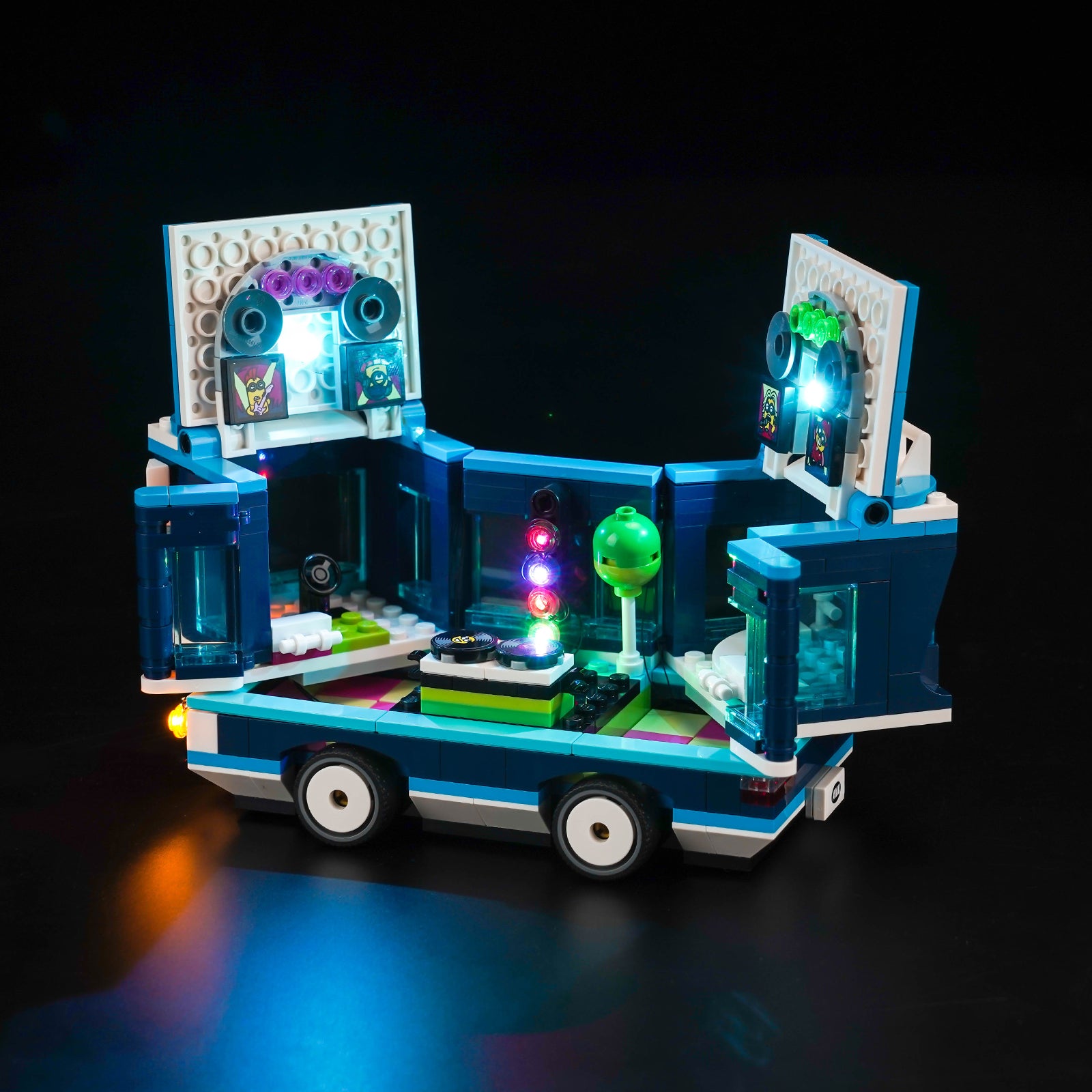 BrickBling Light Kit for LEGO Despicable Me 4 Minions' Music Party Bus 75581