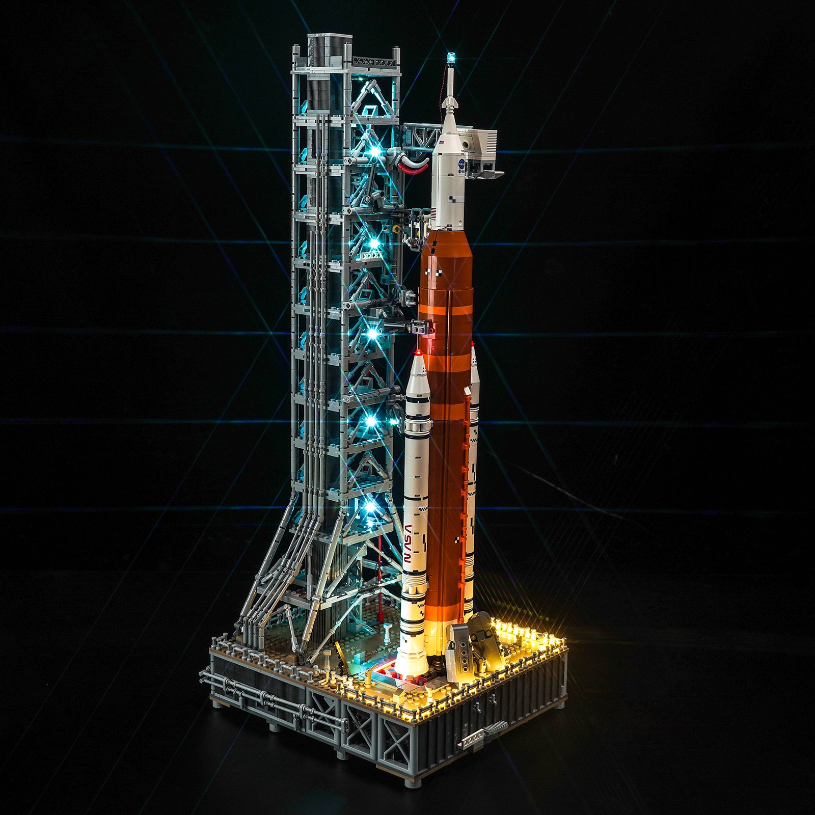 Light Kit for LEGO NASA Artemis Space Launch System 10341 GC Version