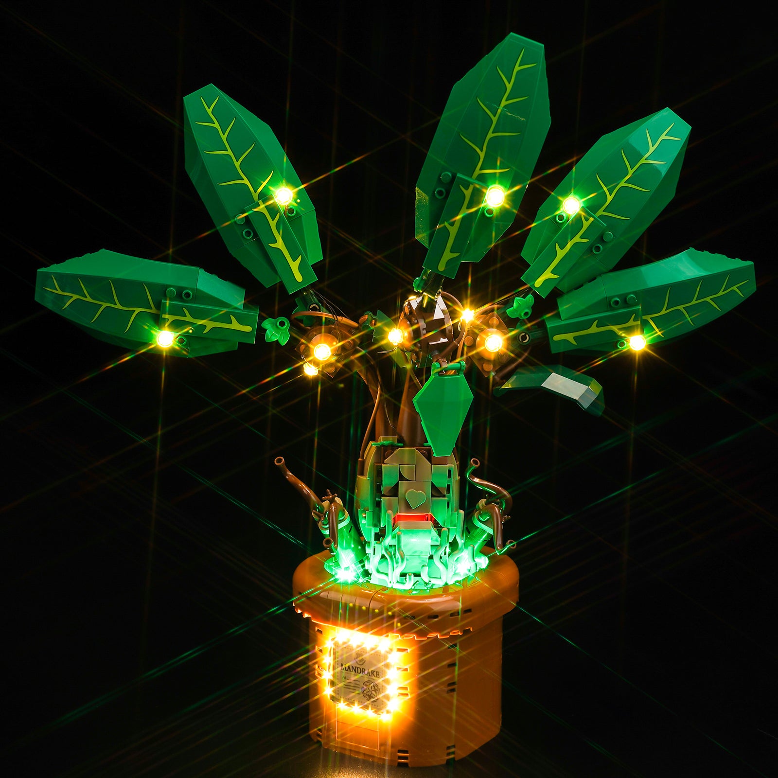 BrickBling Light Kit for LEGO Harry Potter Mandrake 76433