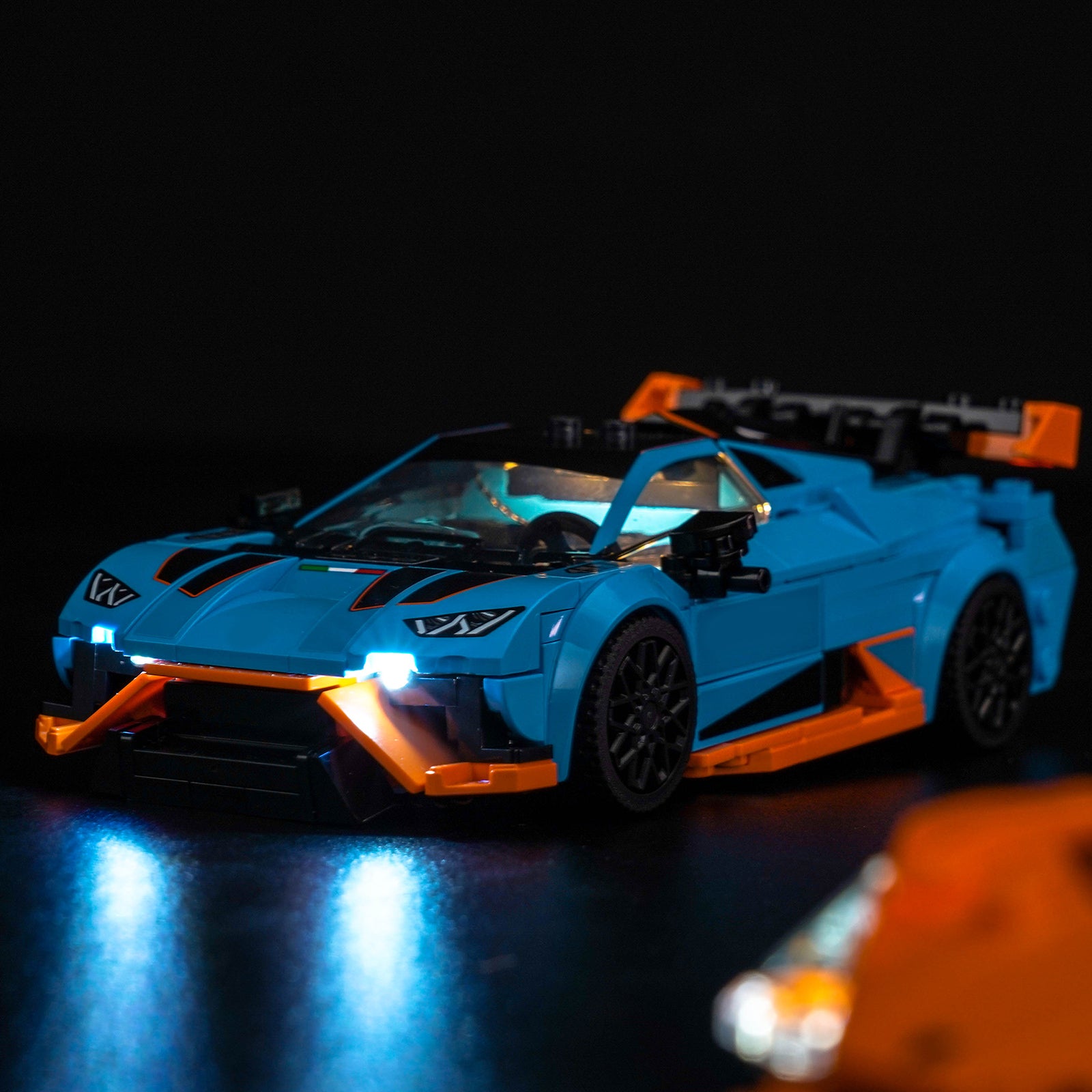 BrickBling Lichtset für LEGO Speed Champions Lamborghini Revuelto & Huracán STO 77238
