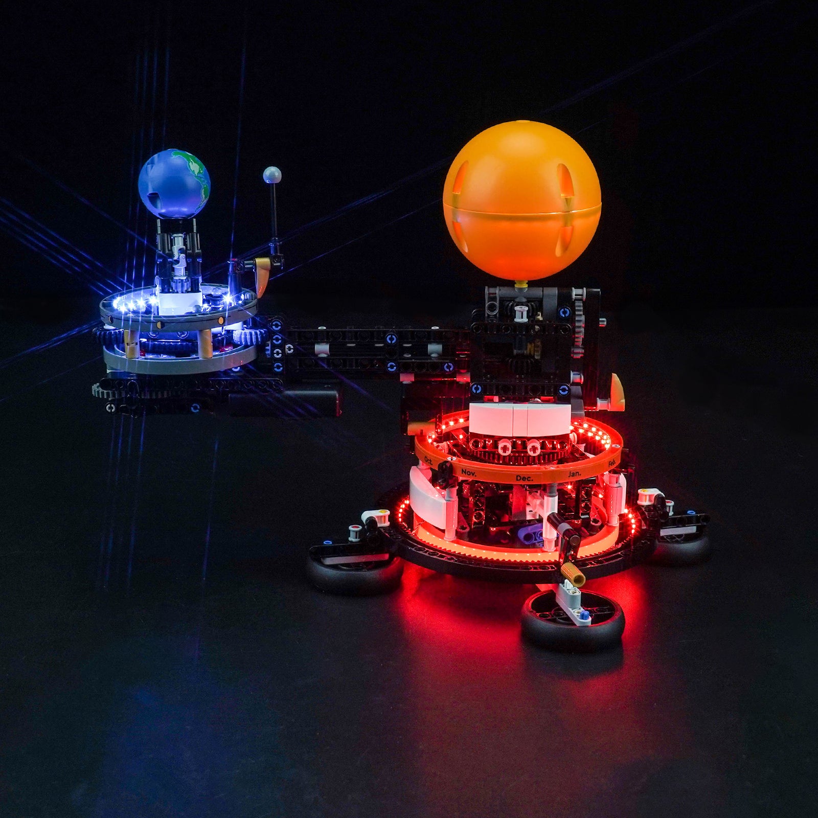 BrickBling Light Kit for LEGO Planet Earth and Moon in Orbit 42179