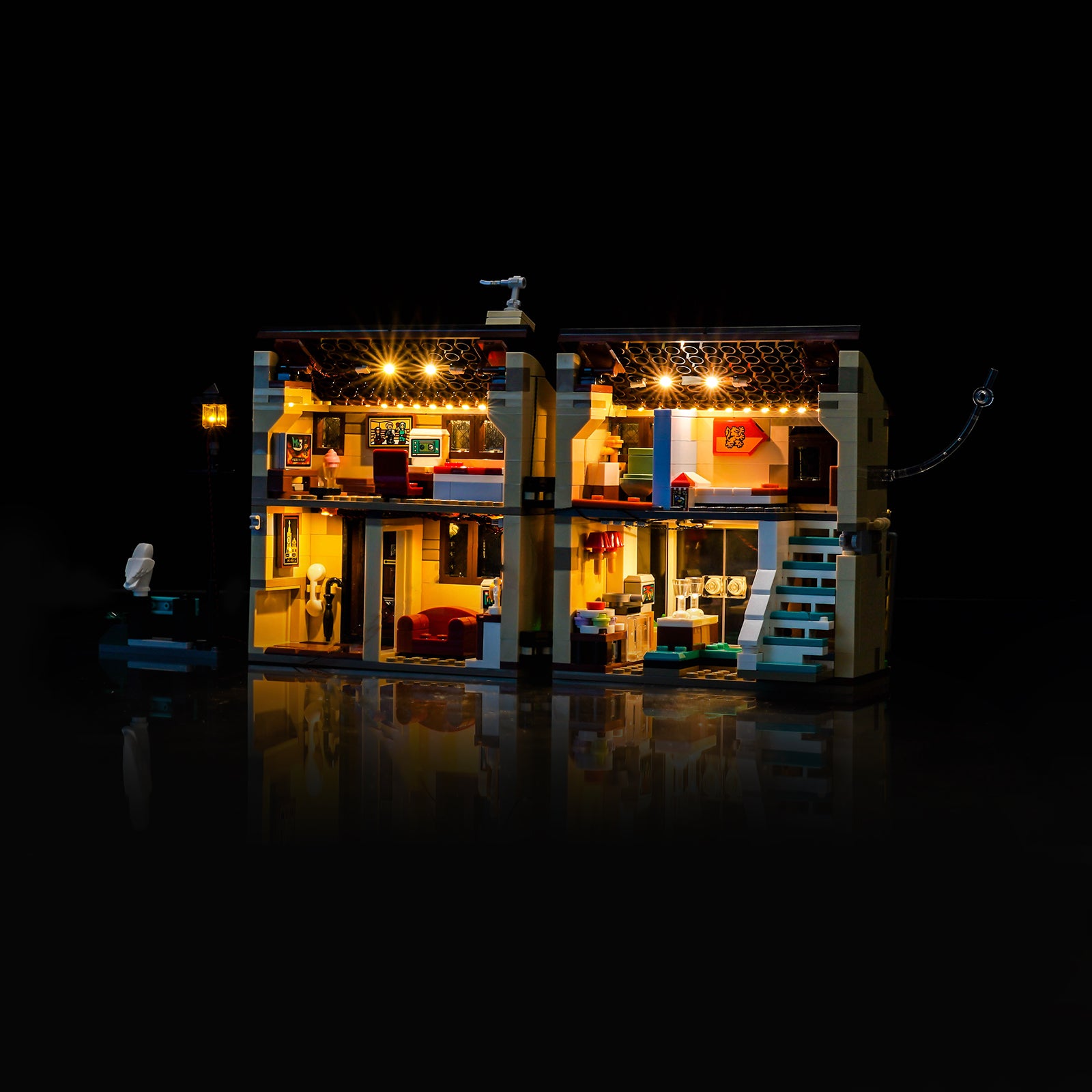 BrickBling Light Kit for LEGO Harry Potter Privet Drive: Aunt Marge's Visit 76451