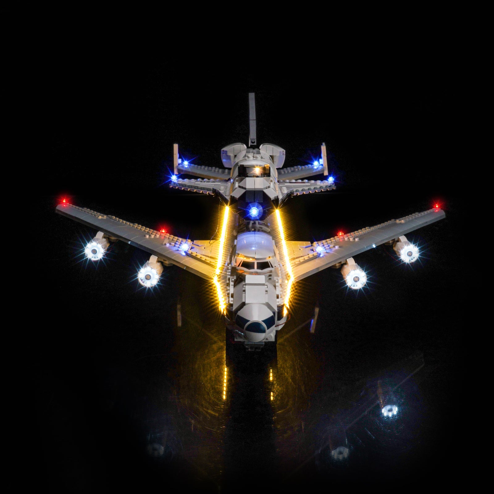 BrickBling Light Kit for LEGO Icons Shuttle Carrier Aircraft 10360 Plus Version