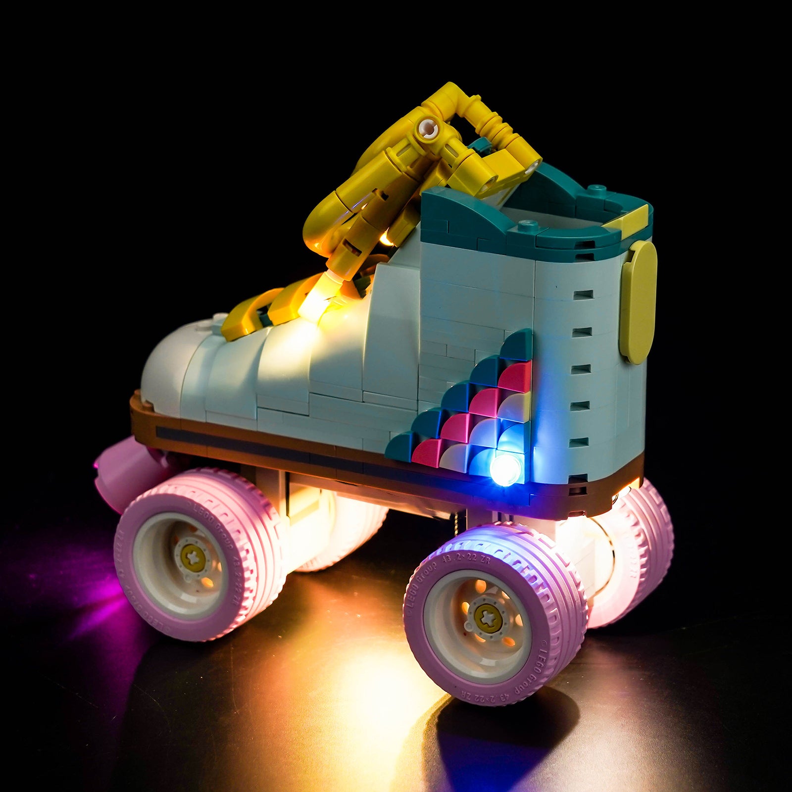 BrickBling Light Kit for LEGO Retro Roller Skate 31148