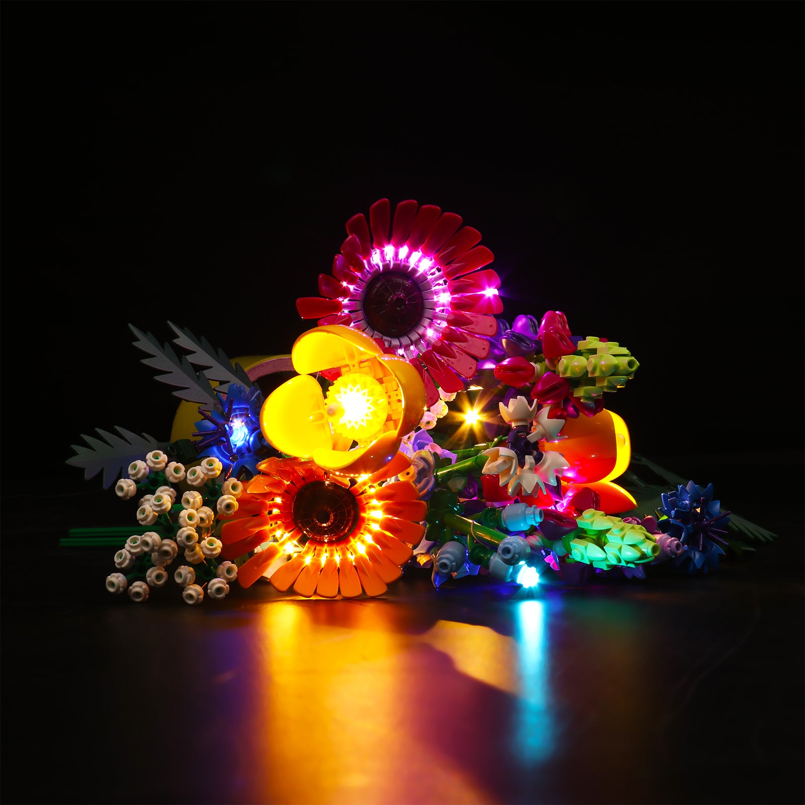 BrickBling Light Kit for LEGO Icons Wildflower Bouquet 10313