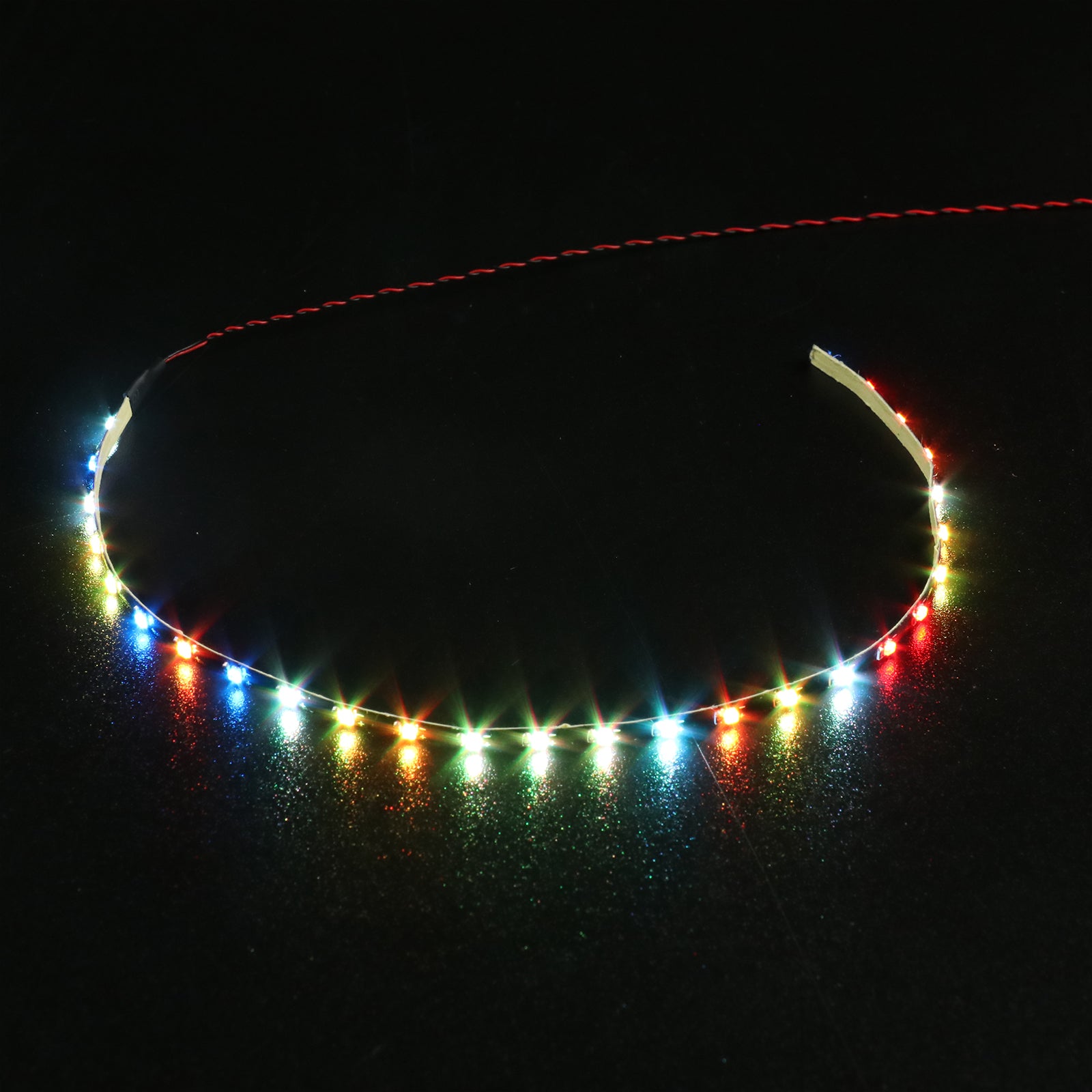 Bande lumineuse LED à 28 particules, pour modèle LEGO, pièces de décoration DIY