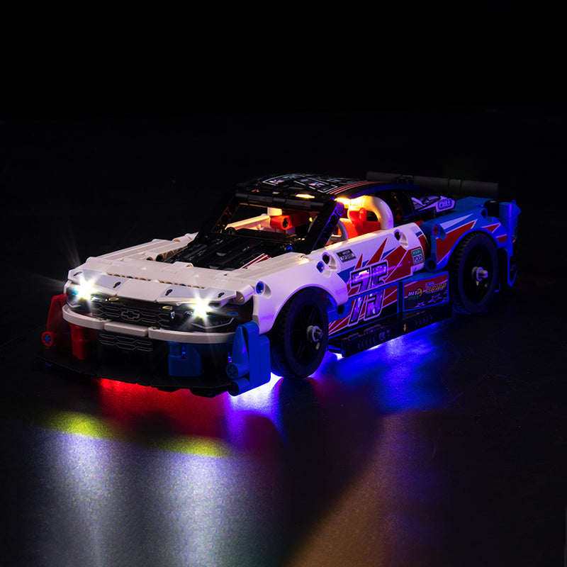 BrickBling Lichtset für LEGO Technic NASCAR Next Gen Chevrolet Camaro ZL1 42153