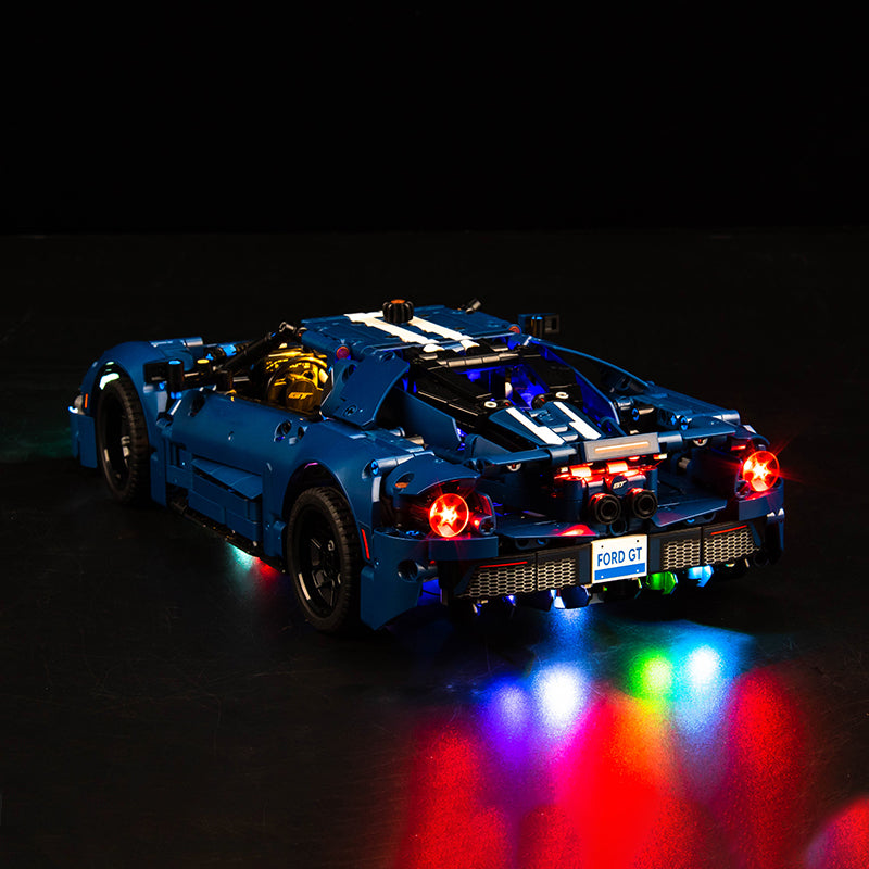 BrickBling Light Kit for LEGO Technic 2022 Ford GT 42154 Remote Control Version
