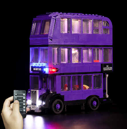 BrickBling Light Kit for LEGO Harry Potter The Knight Bus 75957 Remote Control Version
