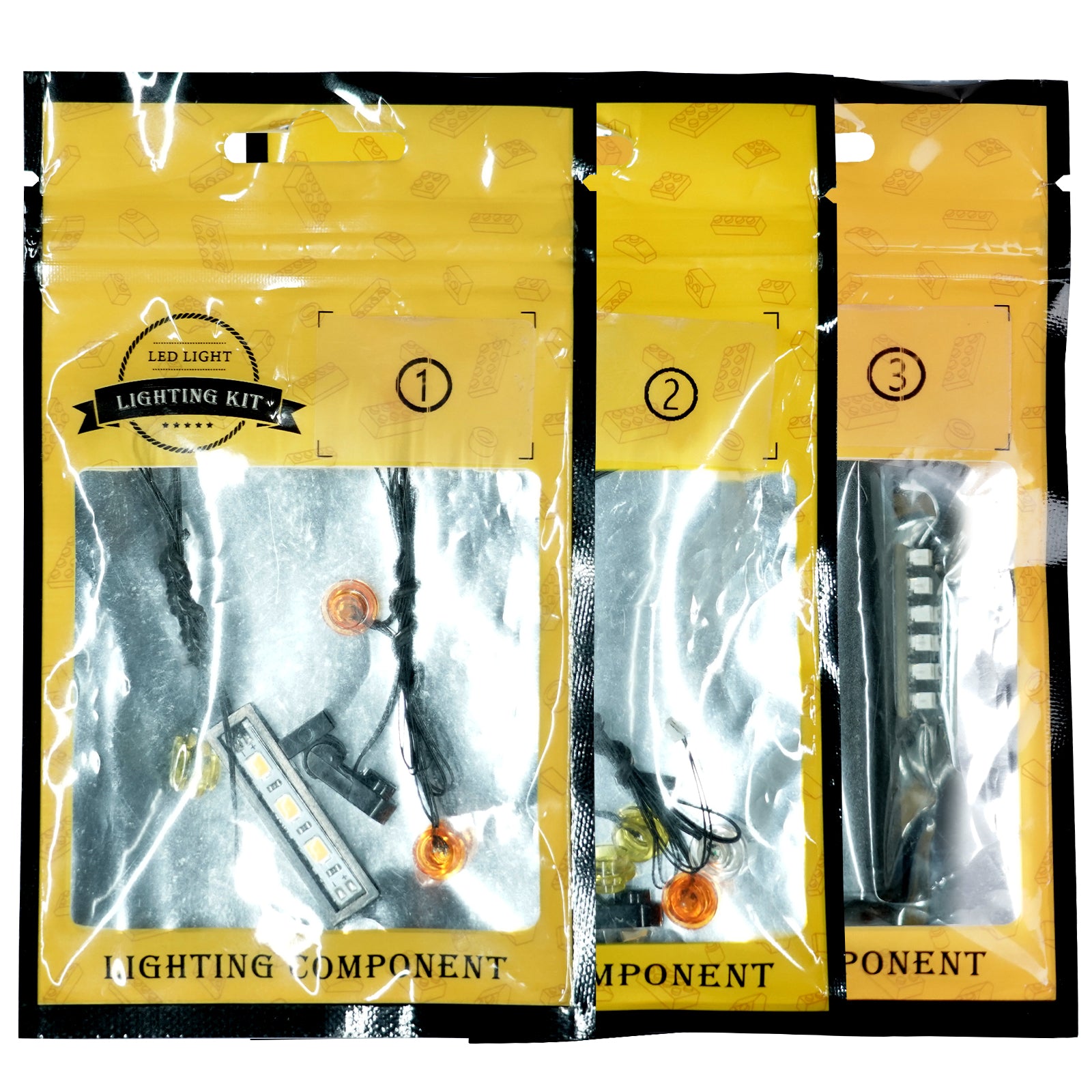 BrickBling Light Accessories for LEGO DIY Building Blocks Model Parts