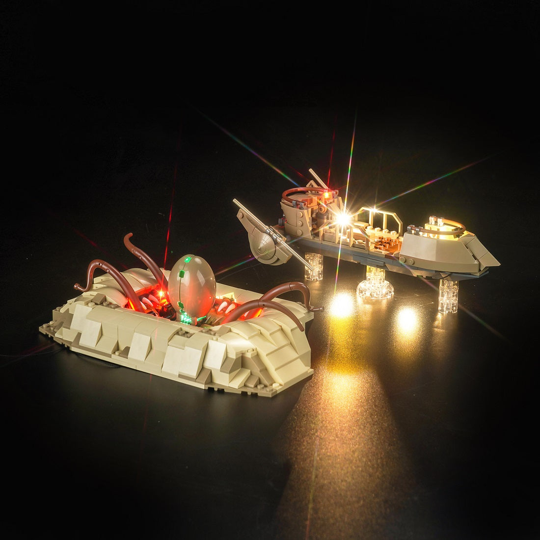 BrickBling Light Kit for LEGO Star Wars Desert Skiff & Sarlacc Pit 75396