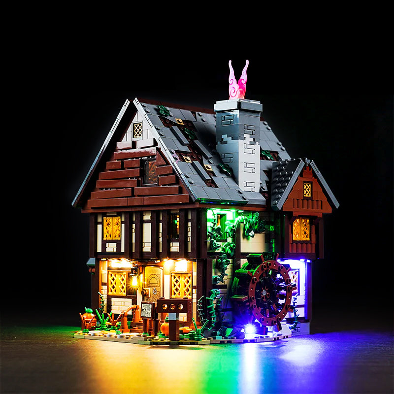 BrickBling Light Kit for LEGO Disney Hocus Pocus: The Sanderson Sisters' Cottage 21341