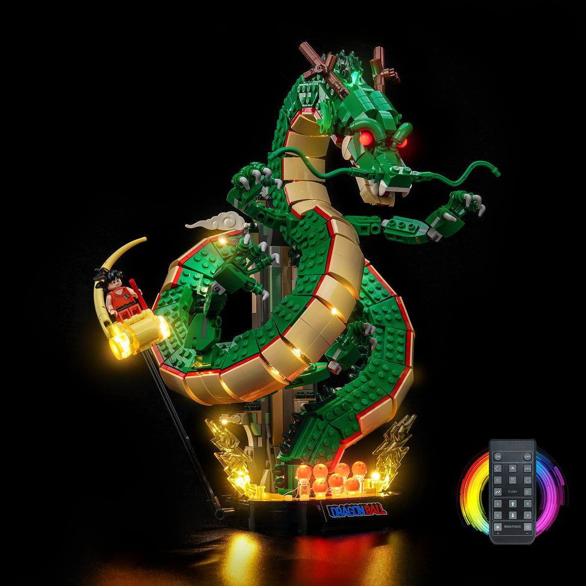 BrickBling Light Kit for LEGO Icons Dragon Ball: Shenron & Goku 11390