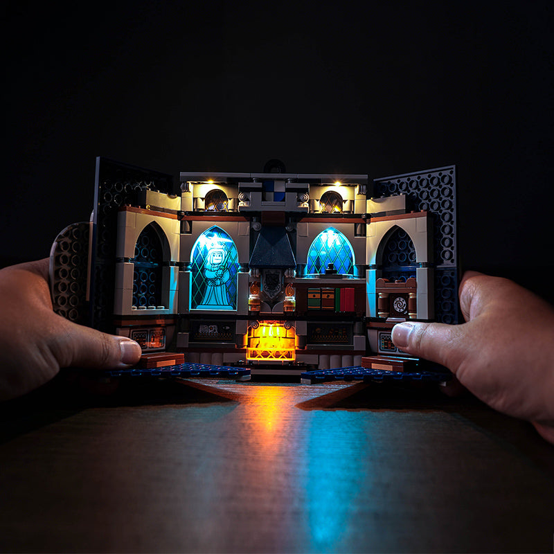 BrickBling Lichtset für LEGO Ravenclaw™ Hausbanner 76411