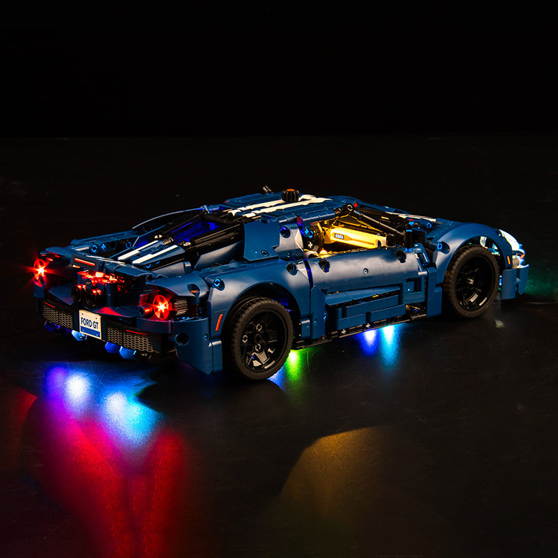 BrickBling Light Kit for LEGO Technic 2022 Ford GT 42154 Remote Control Version