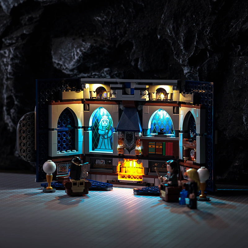 BrickBling Lichtset für LEGO Ravenclaw™ Hausbanner 76411