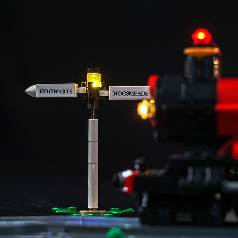 BrickBling Lichtset für LEGO Hogwarts Express™ Zugset mit Hogsmeade Station™ 76423