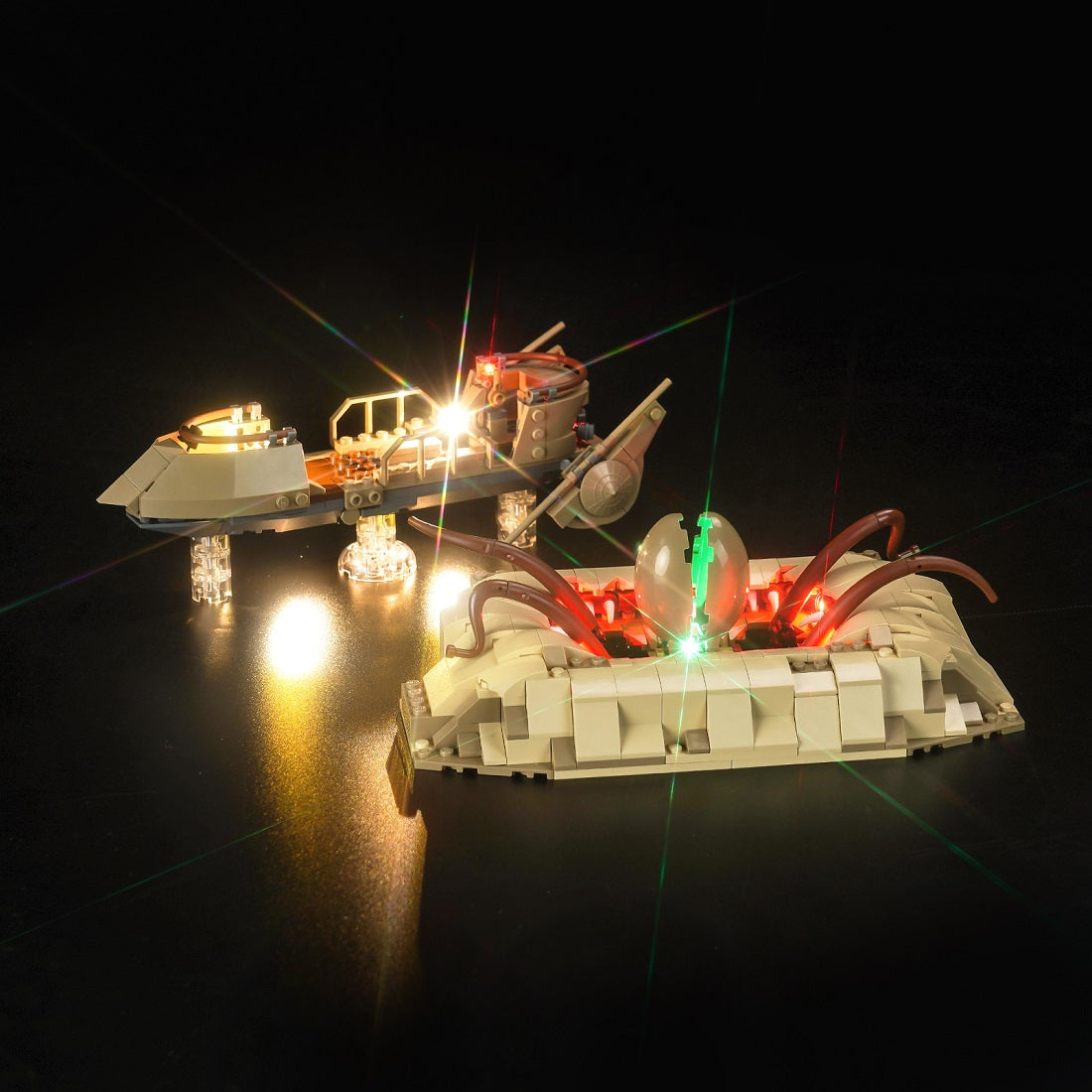 BrickBling Light Kit for LEGO Star Wars Desert Skiff & Sarlacc Pit 75396