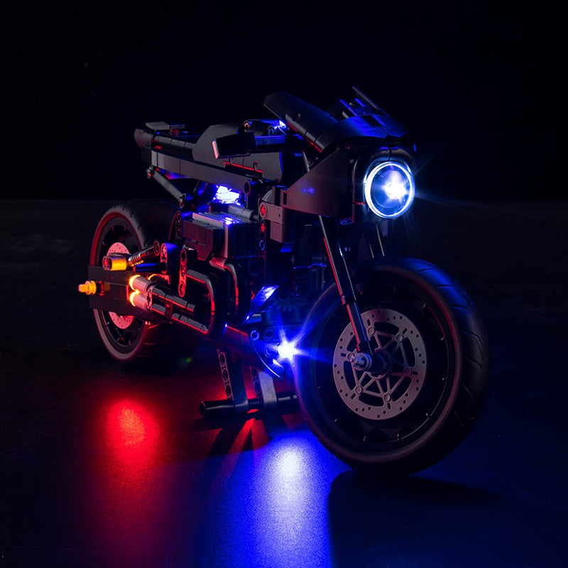 BrickBling Light Kit for LEGO Technic The Batman Batcycle 42155