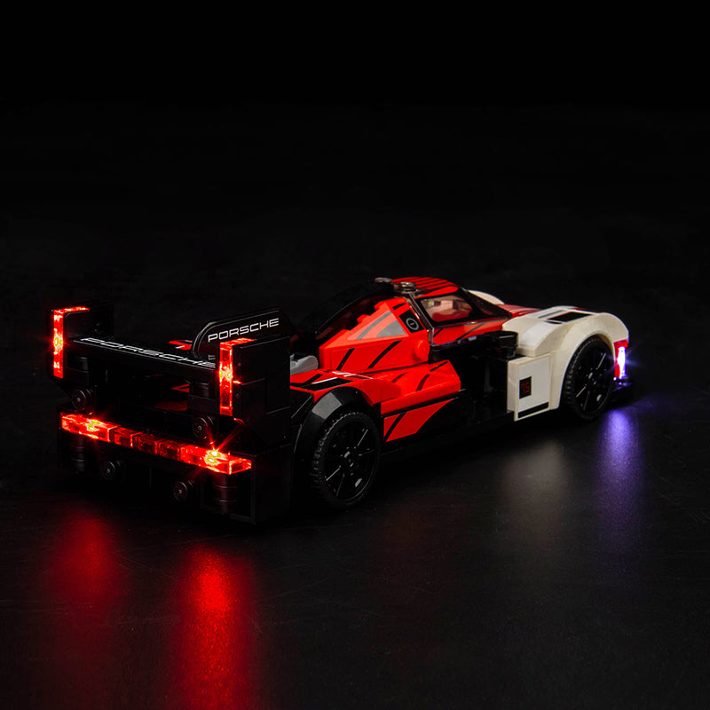 BrickBling Lichtset für LEGO Speed Champions Porsche 963 76916
