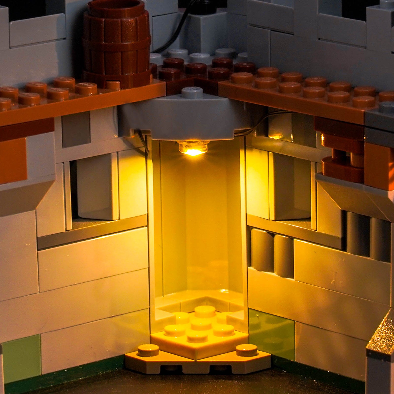 BrickBling Light Kit for LEGO Creator 3-in-1 Medieval Horse Knight Castle 31168