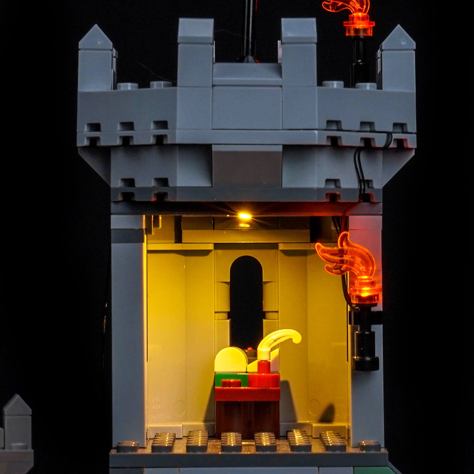 BrickBling Light Kit for LEGO Creator 3-in-1 Medieval Horse Knight Castle 31168