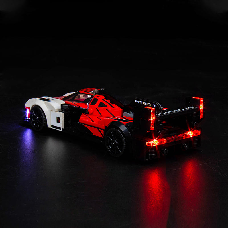 BrickBling Lichtset für LEGO Speed Champions Porsche 963 76916