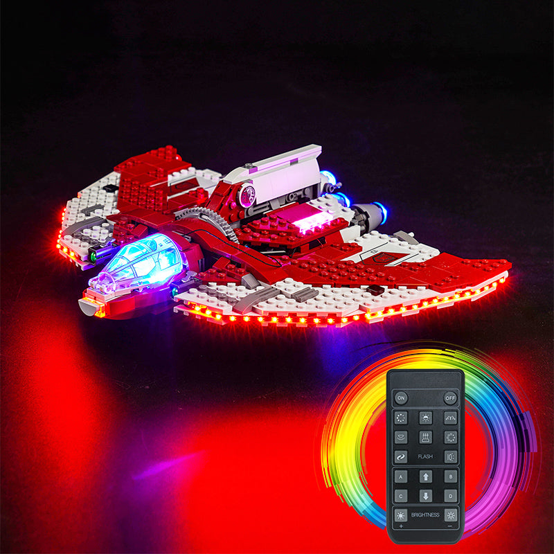 BrickBling Light Kit for LEGO Ahsoka Tano's T-6 Jedi Shuttle 75362