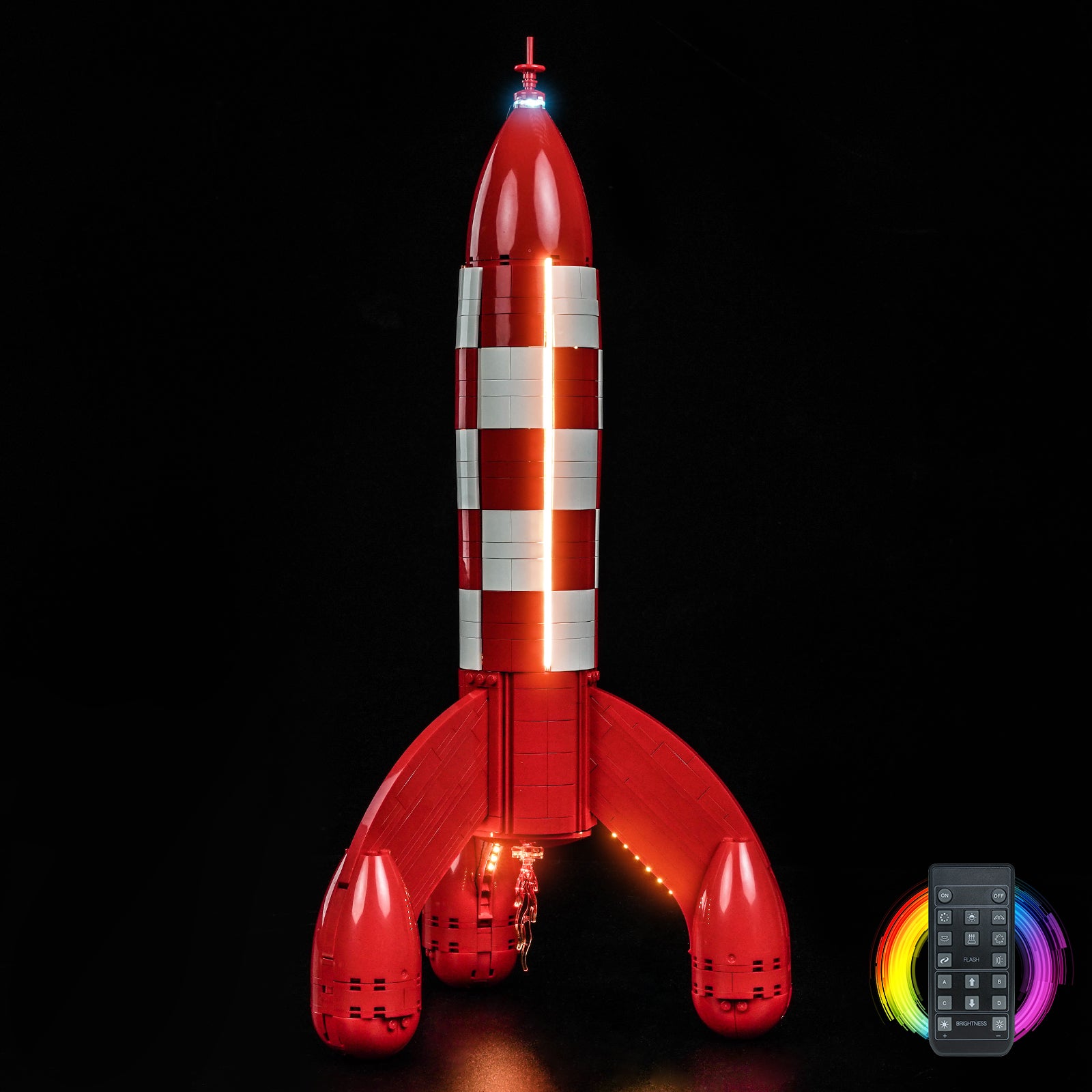 BrickBling Light Kit for LEGO Ideas Tintin® Moon Rocket 21367