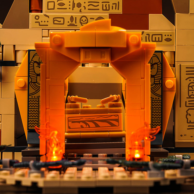 Kit d'éclairage BrickBling pour LEGO L'évasion du tombeau perdu 77013