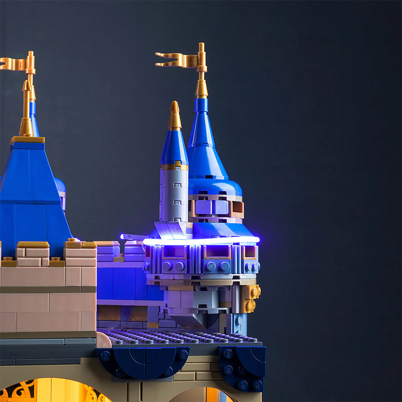 BrickBling Lichtset für LEGO Disney Castle 43222