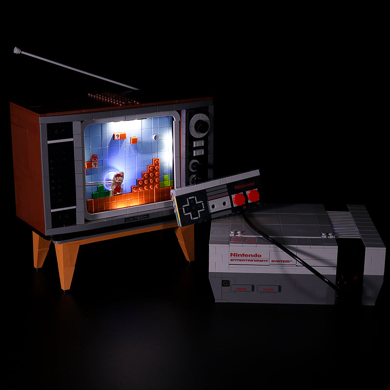 BrickBling Lichtset für LEGO Super Mario Nintendo Entertainment System™ 71374
