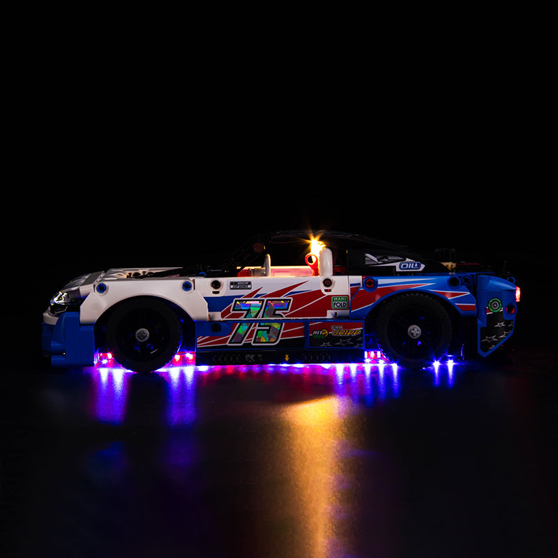 BrickBling Lichtset für LEGO Technic NASCAR Next Gen Chevrolet Camaro ZL1 42153