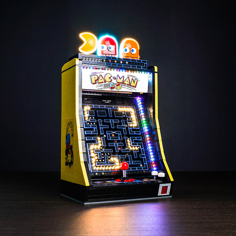 Kit d'éclairage BrickBling pour LEGO PAC-Man Arcade 10323
