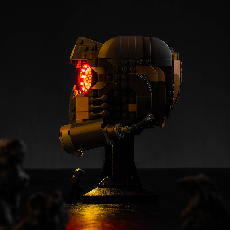 Kit d'éclairage BrickBling pour le casque de LEGO Star-Lord 76251