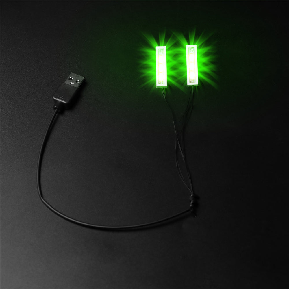 Pièces lumineuses pour bande lumineuse LEGO DIY de 0,5 m, une à deux