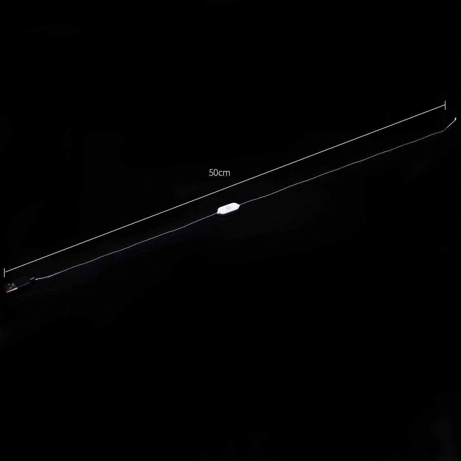 Câble d'extension d'alimentation à interrupteur tactile pour kit d'éclairage BrickBling