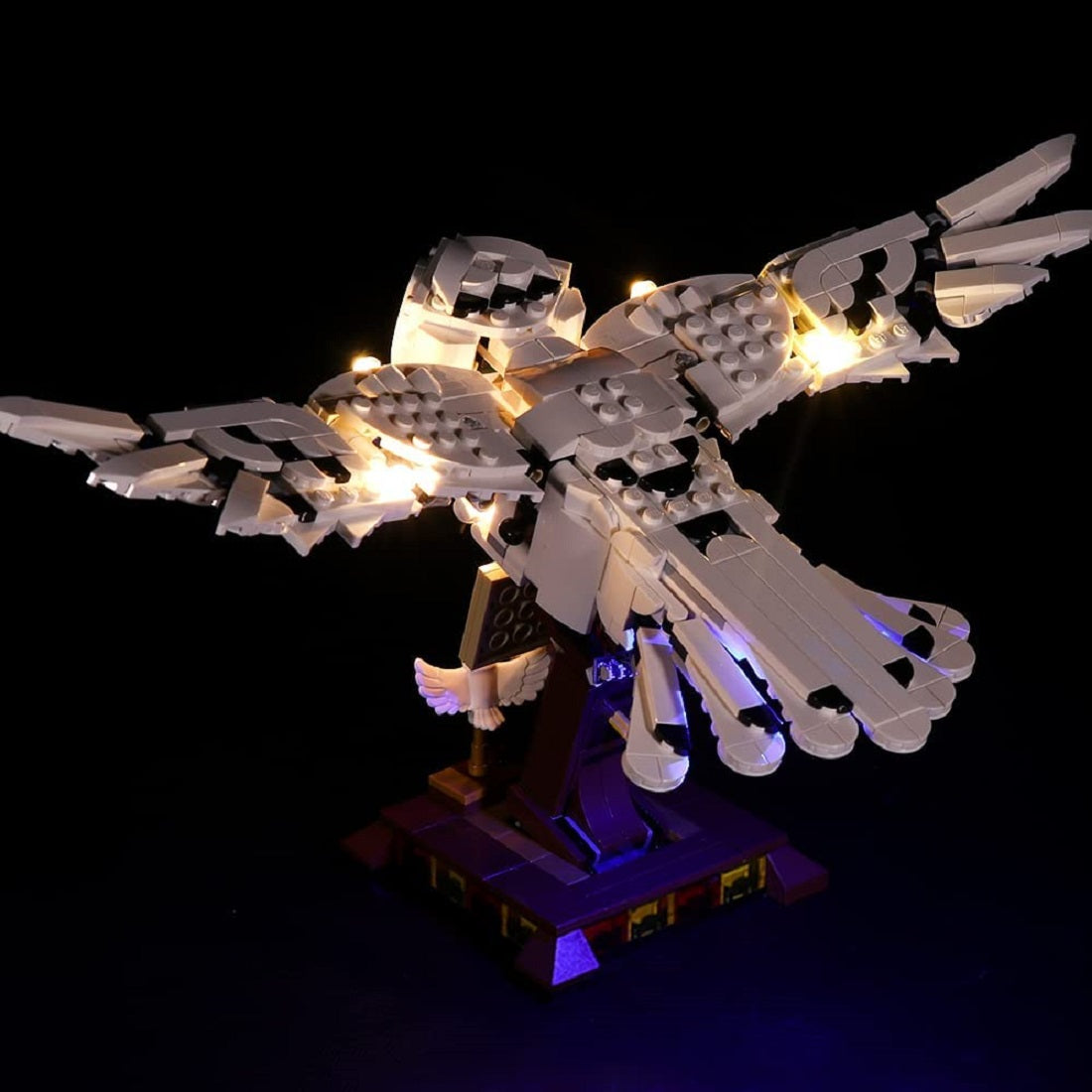 Kit d'éclairage BrickBling pour LEGO Harry Potter Hedwige 75979