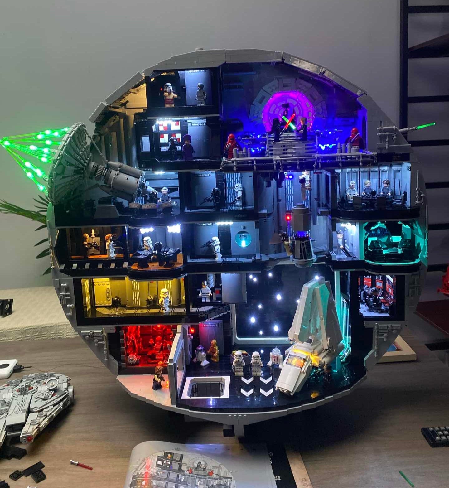 Kit d'éclairage BrickBling pour LEGO Star Wars Death Star™ 75419
