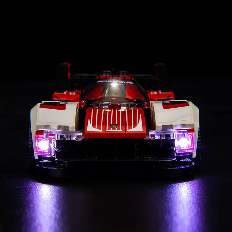 BrickBling Lichtset für LEGO Speed Champions Porsche 963 76916