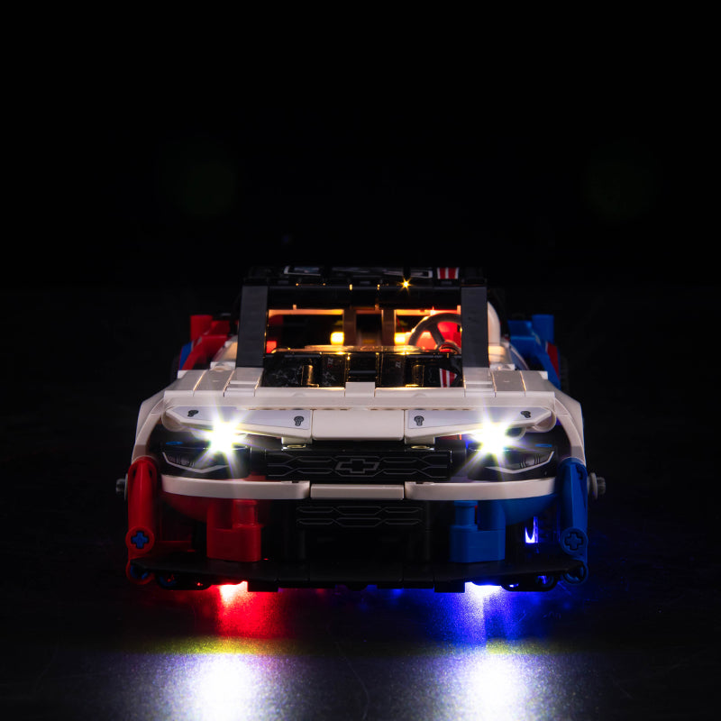 BrickBling Lichtset für LEGO Technic NASCAR Next Gen Chevrolet Camaro ZL1 42153