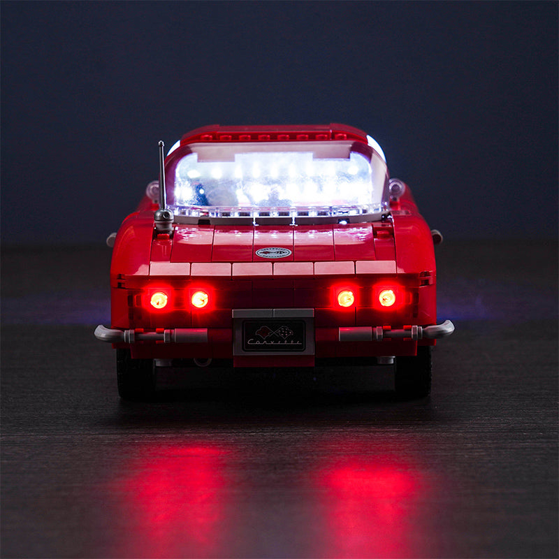 BrickBling Lichtset für LEGO Icons Chevrolet Corvette 10321