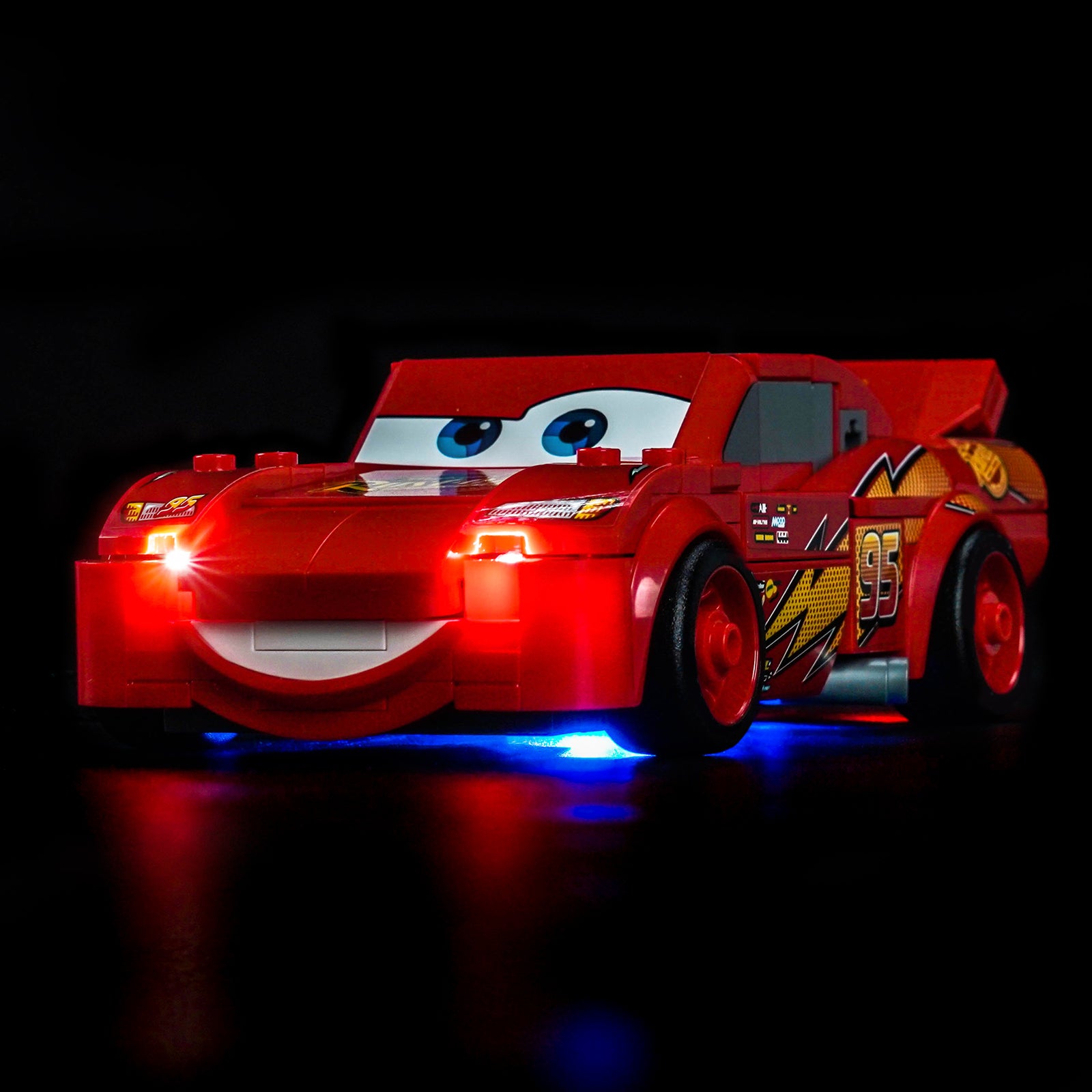 Kit d'éclairage BrickBling pour LEGO Disney Lightning McQueen 77255