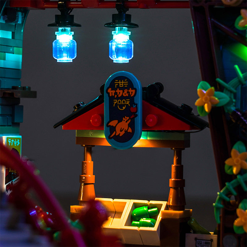 BrickBling Light Kit for LEGO Ninjago City Markets 71799