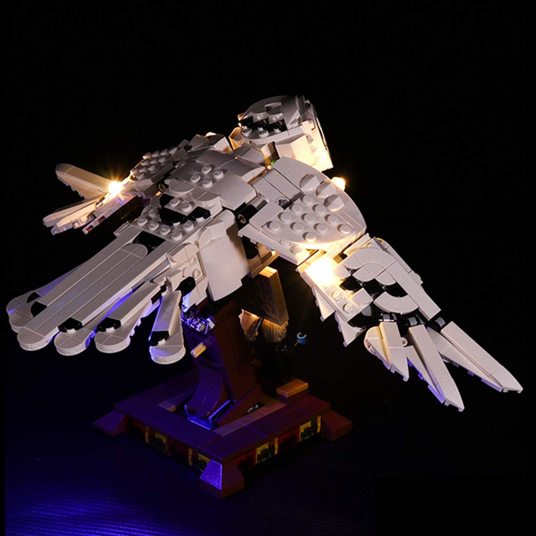 Kit d'éclairage BrickBling pour LEGO Harry Potter Hedwige 75979