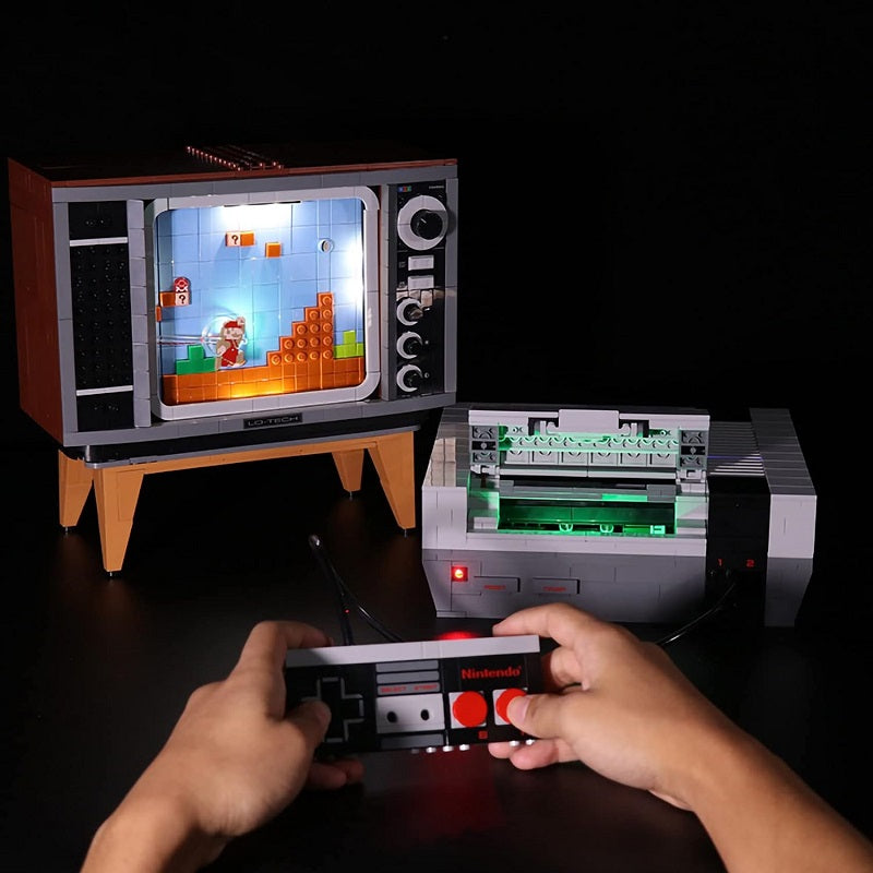 BrickBling Lichtset für LEGO Super Mario Nintendo Entertainment System™ 71374