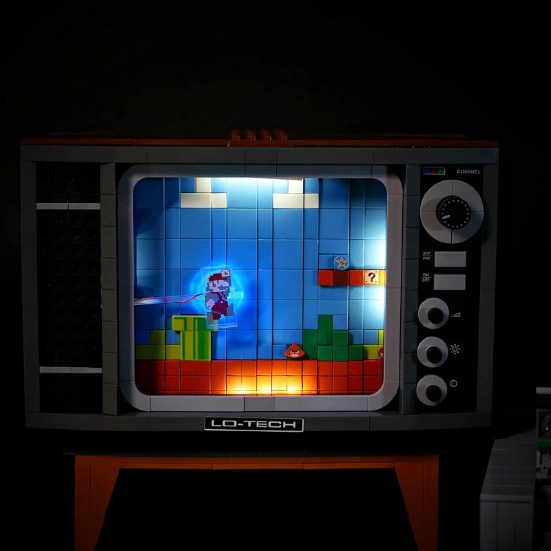 BrickBling Lichtset für LEGO Super Mario Nintendo Entertainment System™ 71374