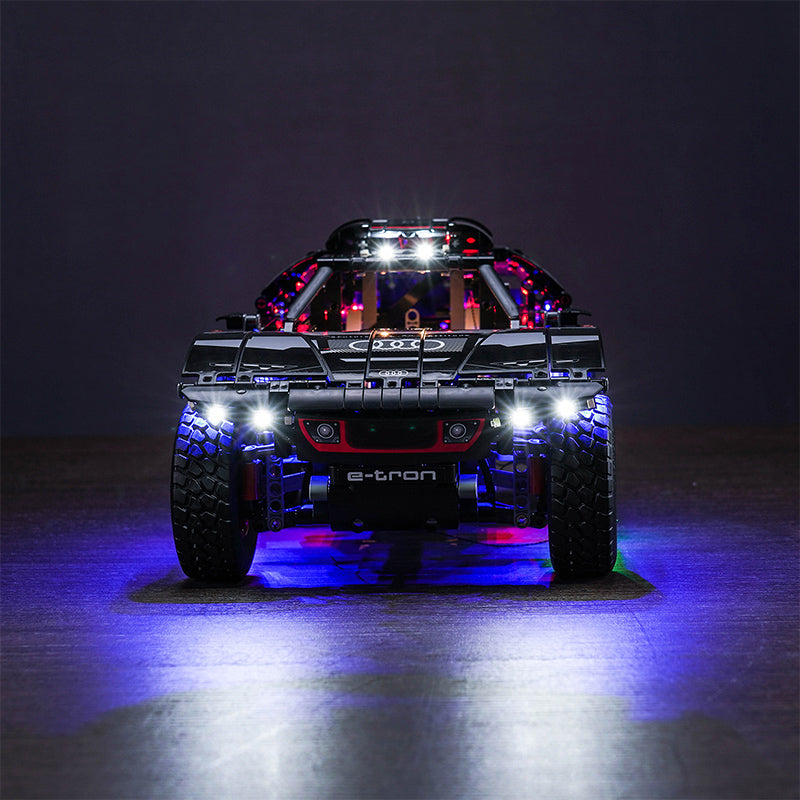 Kit d'éclairage BrickBling pour LEGO Technic Audi RS Q e-tron 42160