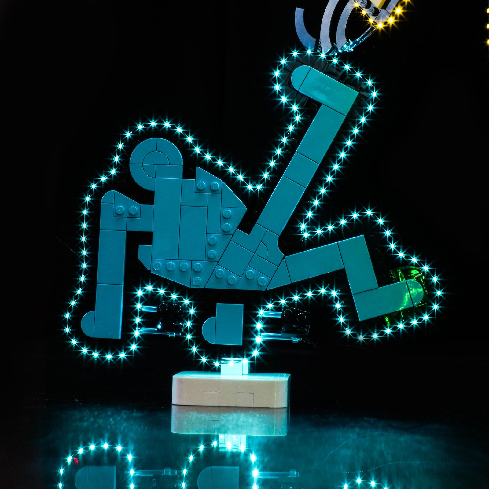 BrickBling Lichtset für LEGO Art Keith Haring – Tanzende Figuren 31216
